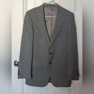 Vintage Levi Action Suit Blazer Men's 36R Gray
